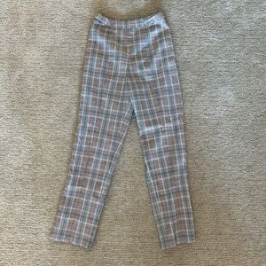 Lovers + friends plaid pants